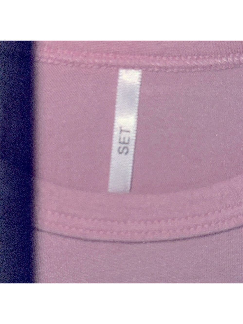 SET Active-JERSEY FITTED LONG SLEEVE Top-PEONY  Pink Size-Small-New - Picture 6 of 6